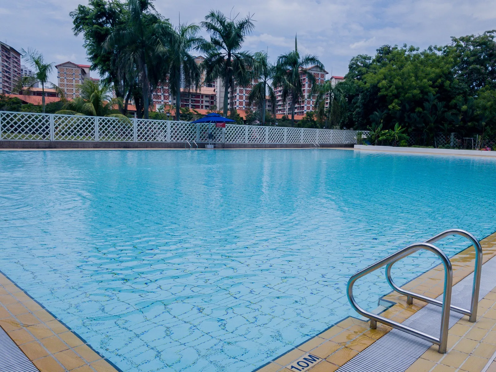 Outdoor pool at Bishan Swimming Complex