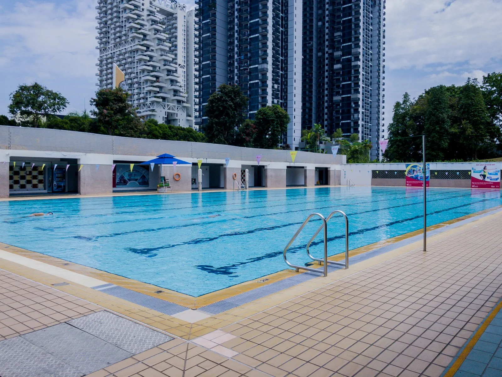 Lap pool at Bishan Swimming Complex