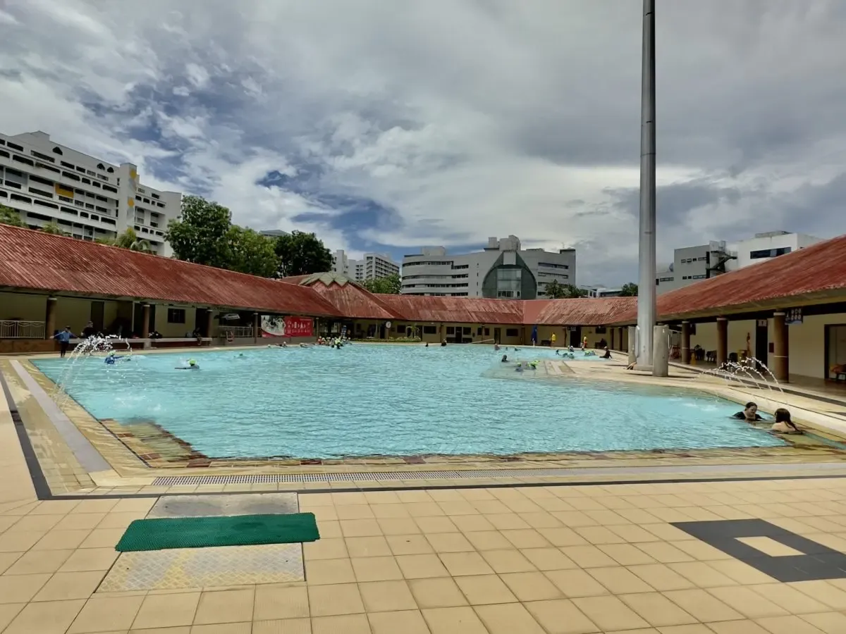The pool at Bukit Batok Swimming Complex