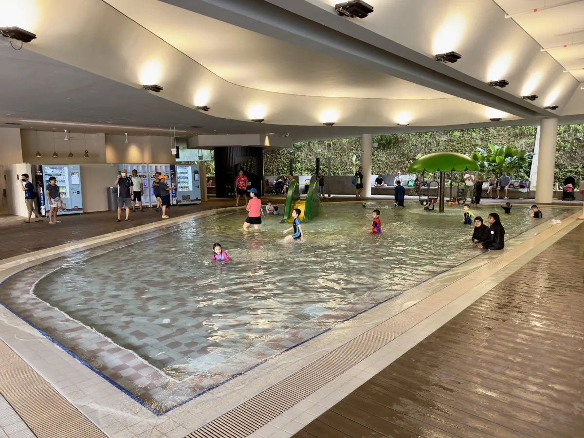Wading pool at Bukit Canberra Swimming Complex