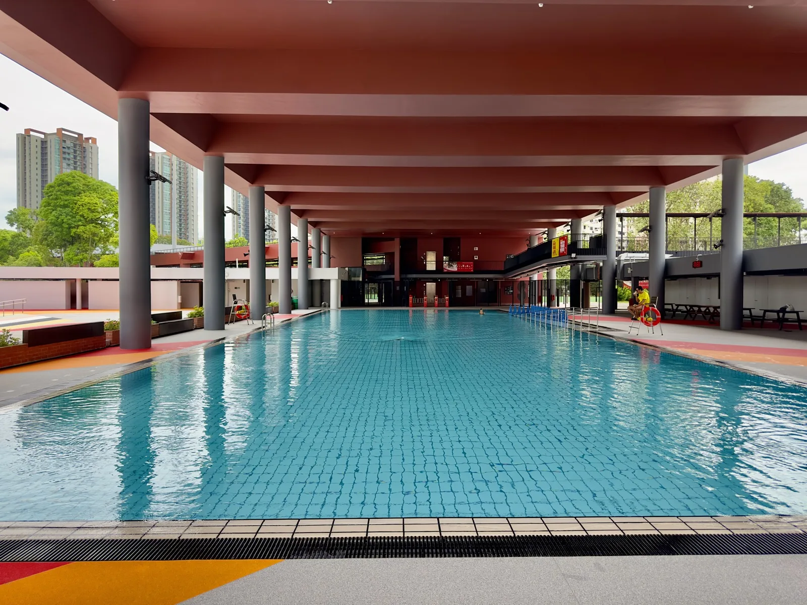 The pool at Delta Swimming Complex