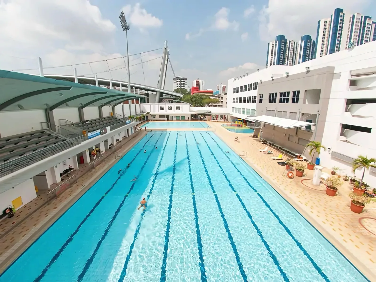 The pool at Jalan Besar Swimming Complex