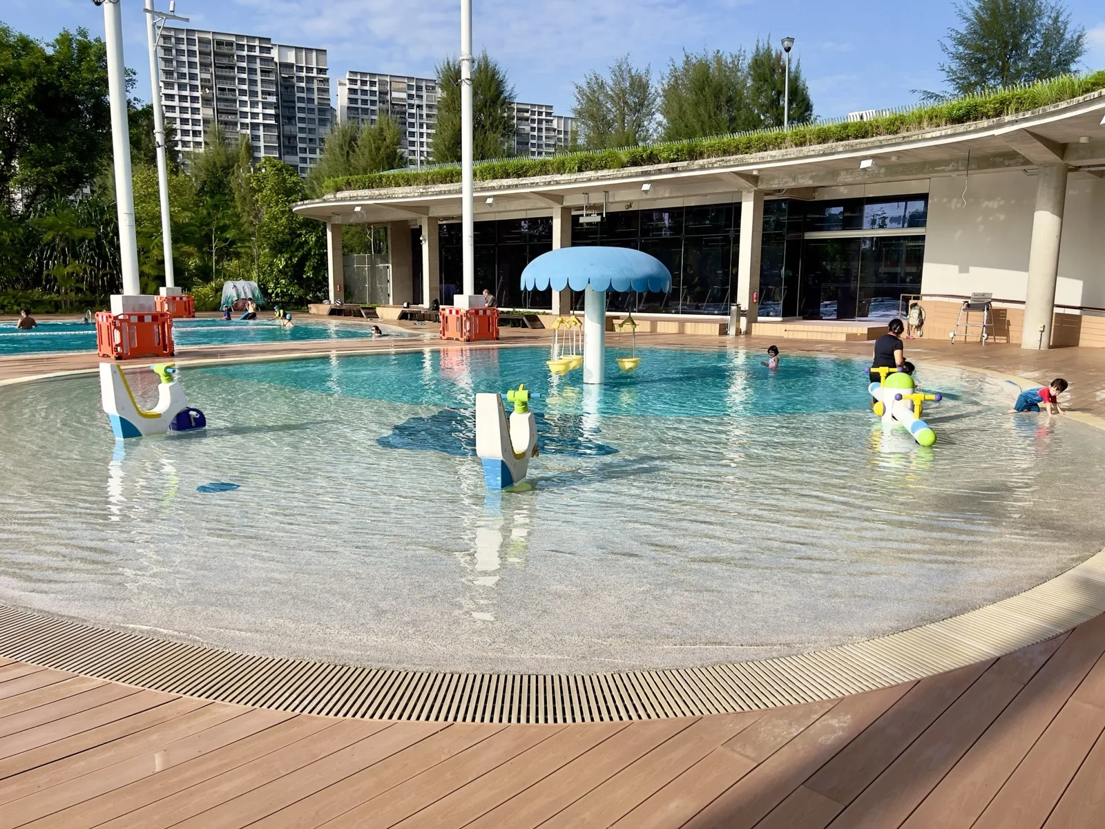 Water play pool at Jurong Lake Gardens Swimming Complex