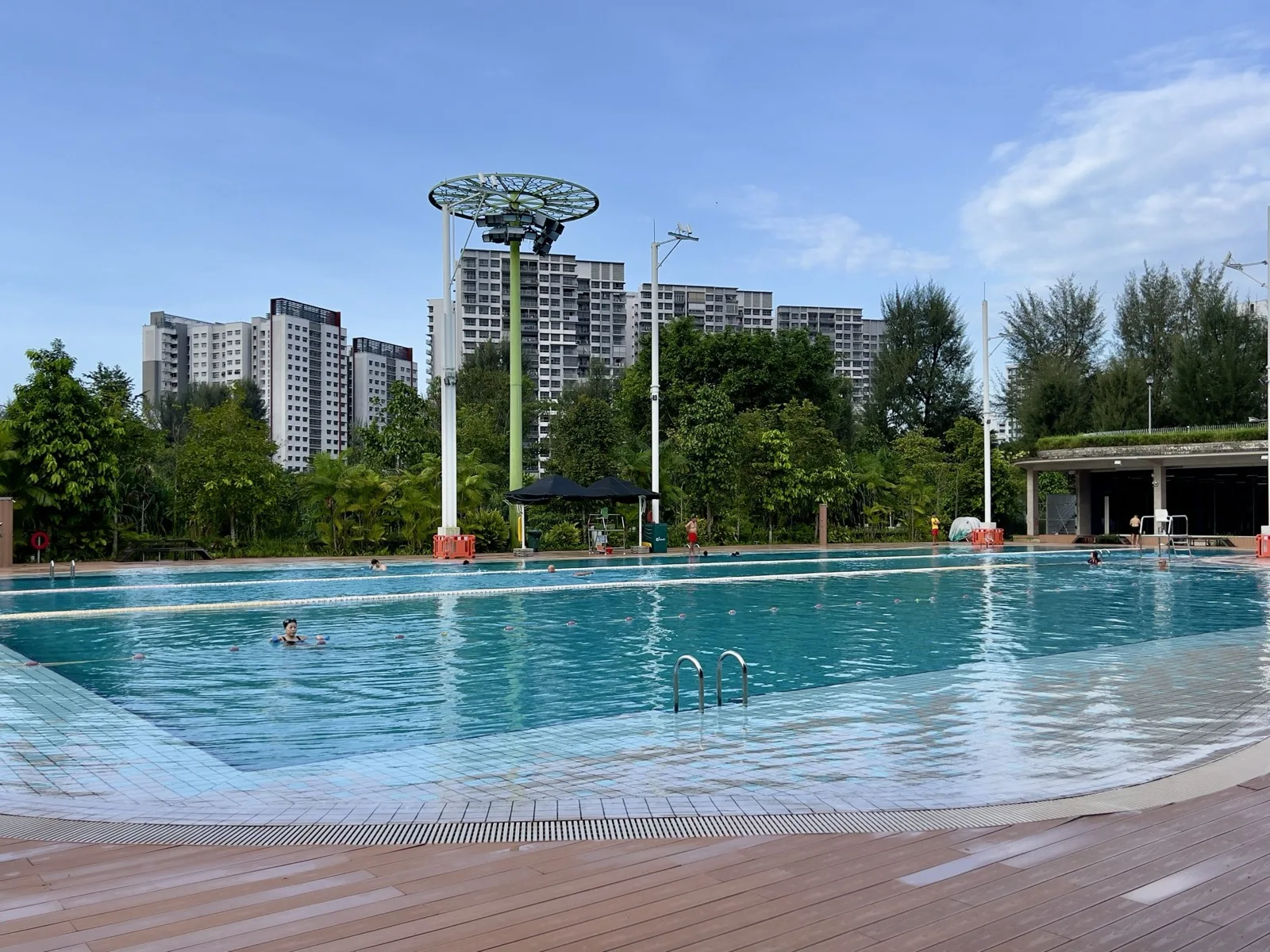 Lap pool at Jurong Lake Gardens Swimming Complex