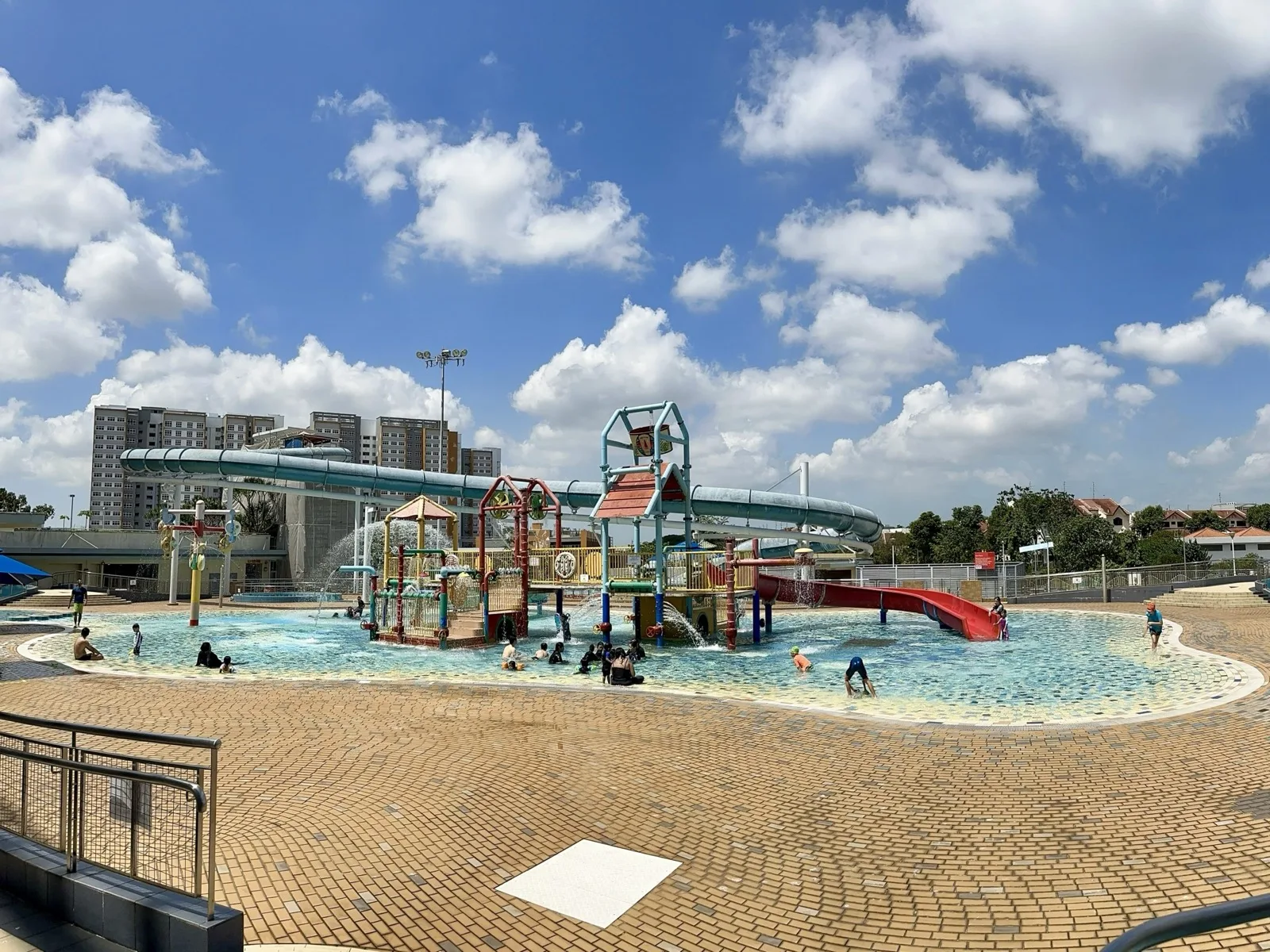 The pool at Jurong West Swimming Complex