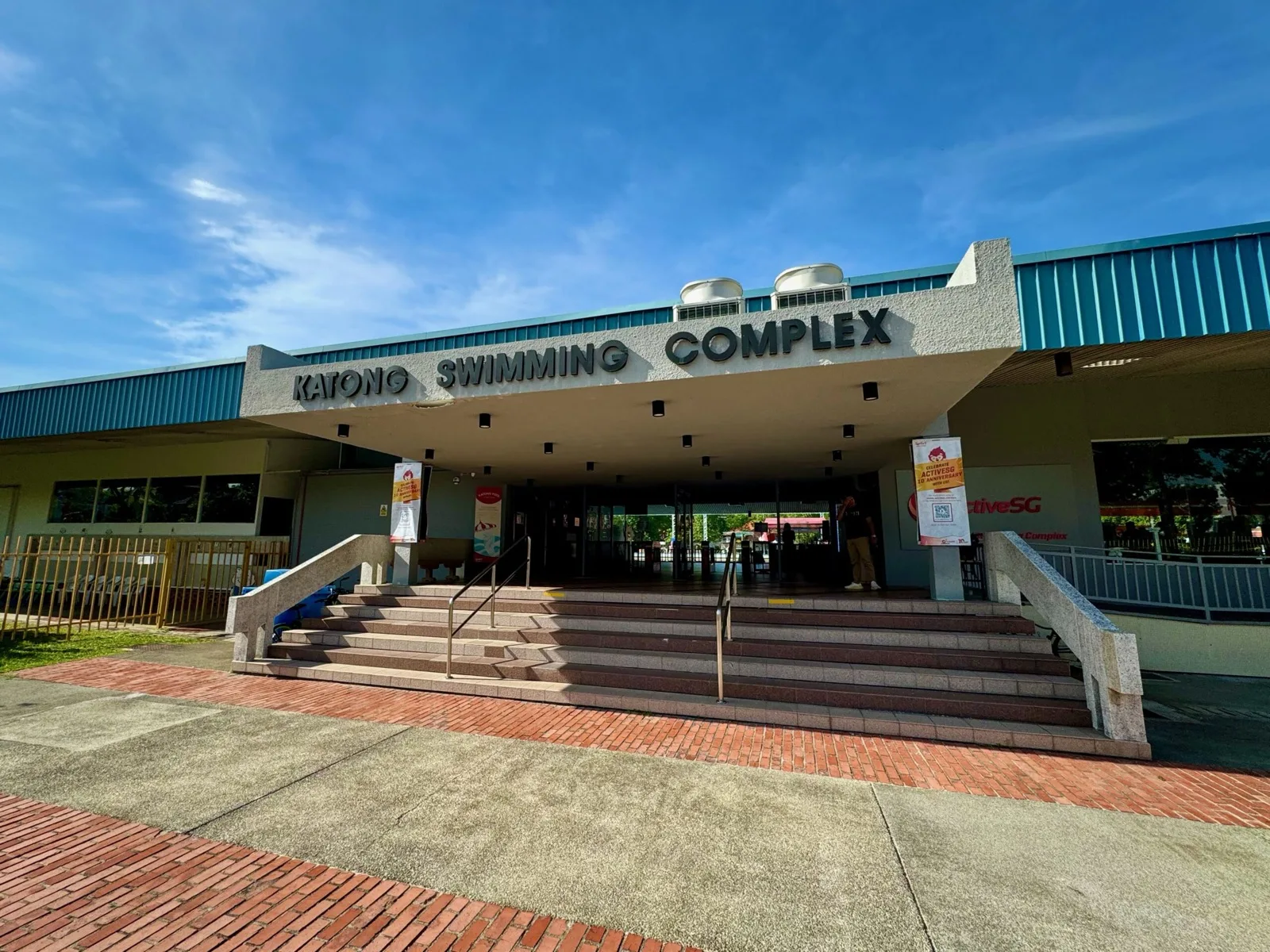The pool at Katong Swimming Complex
