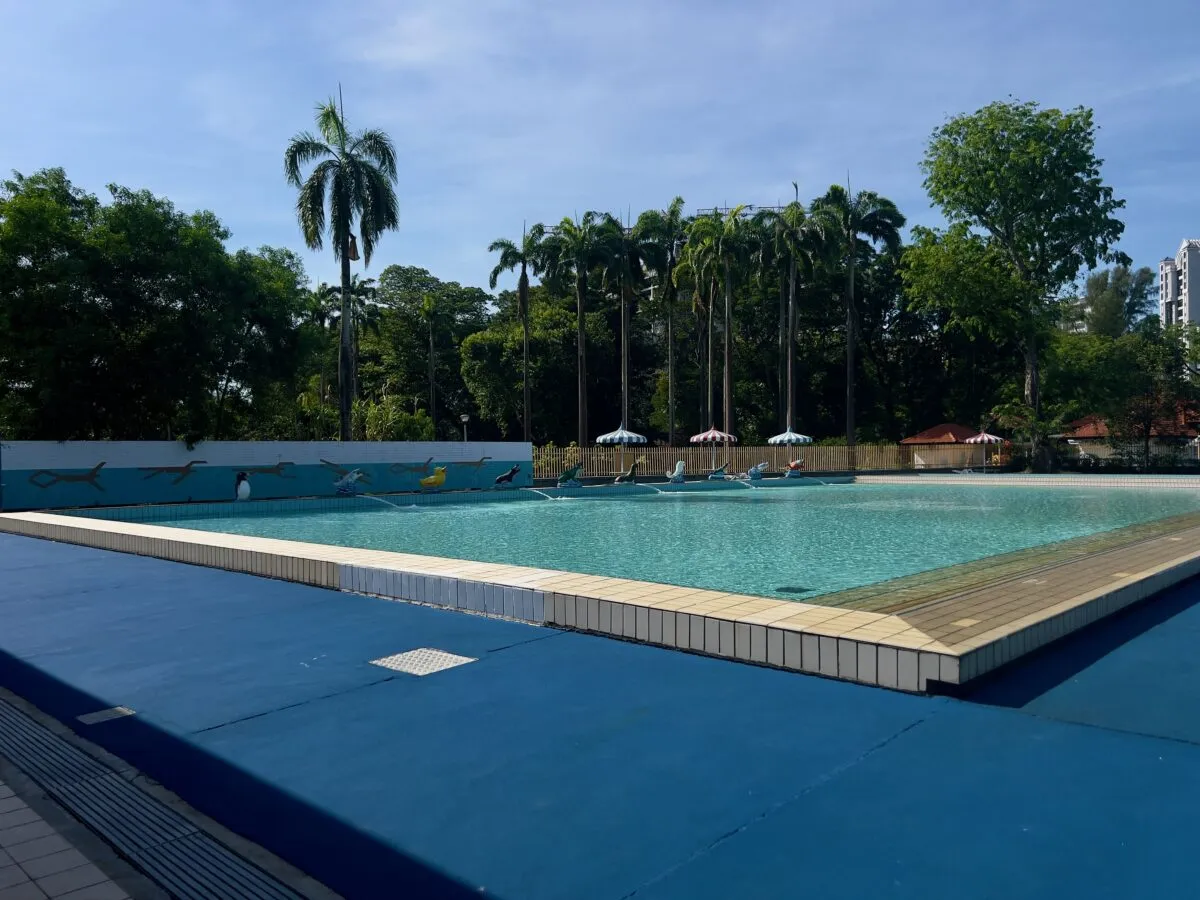 Outdoor pool at Katong Swimming Complex