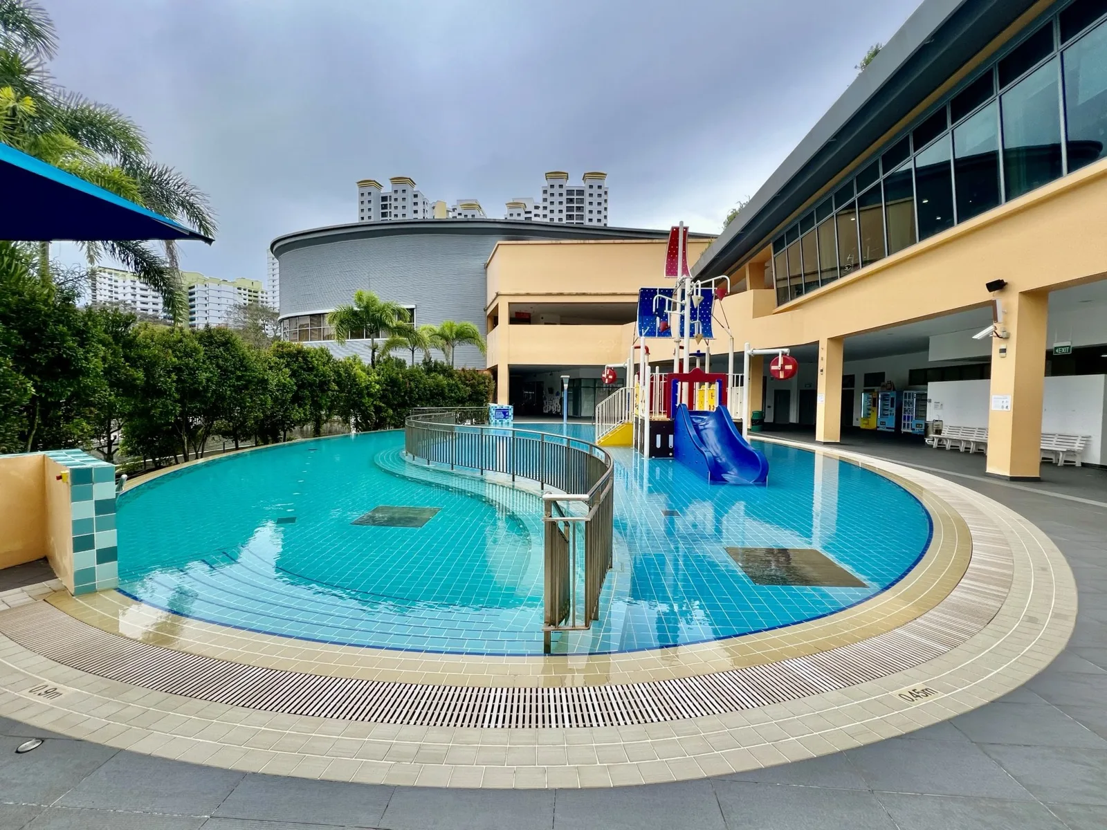 Children's pool at Senja-Cashew Swimming Complex