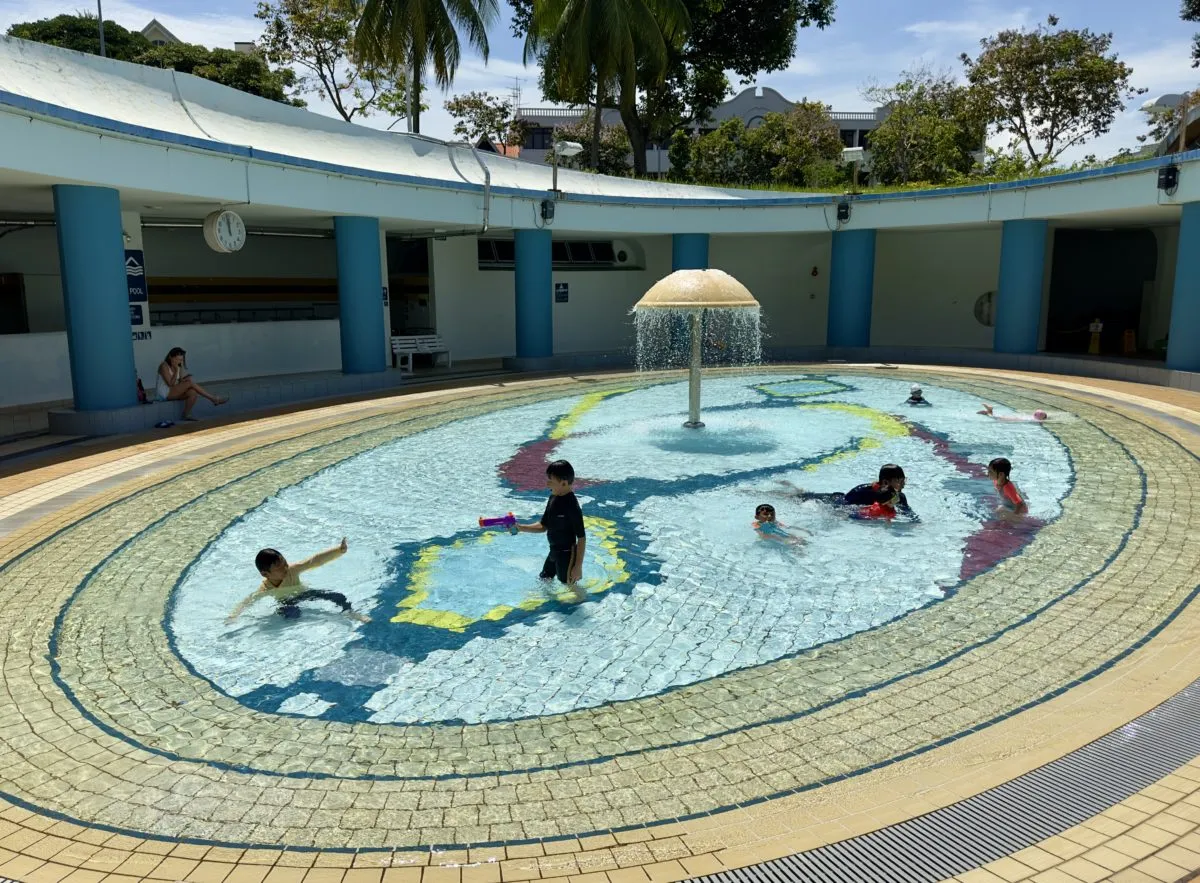 Wading pool at Serangoon Swimming Complex