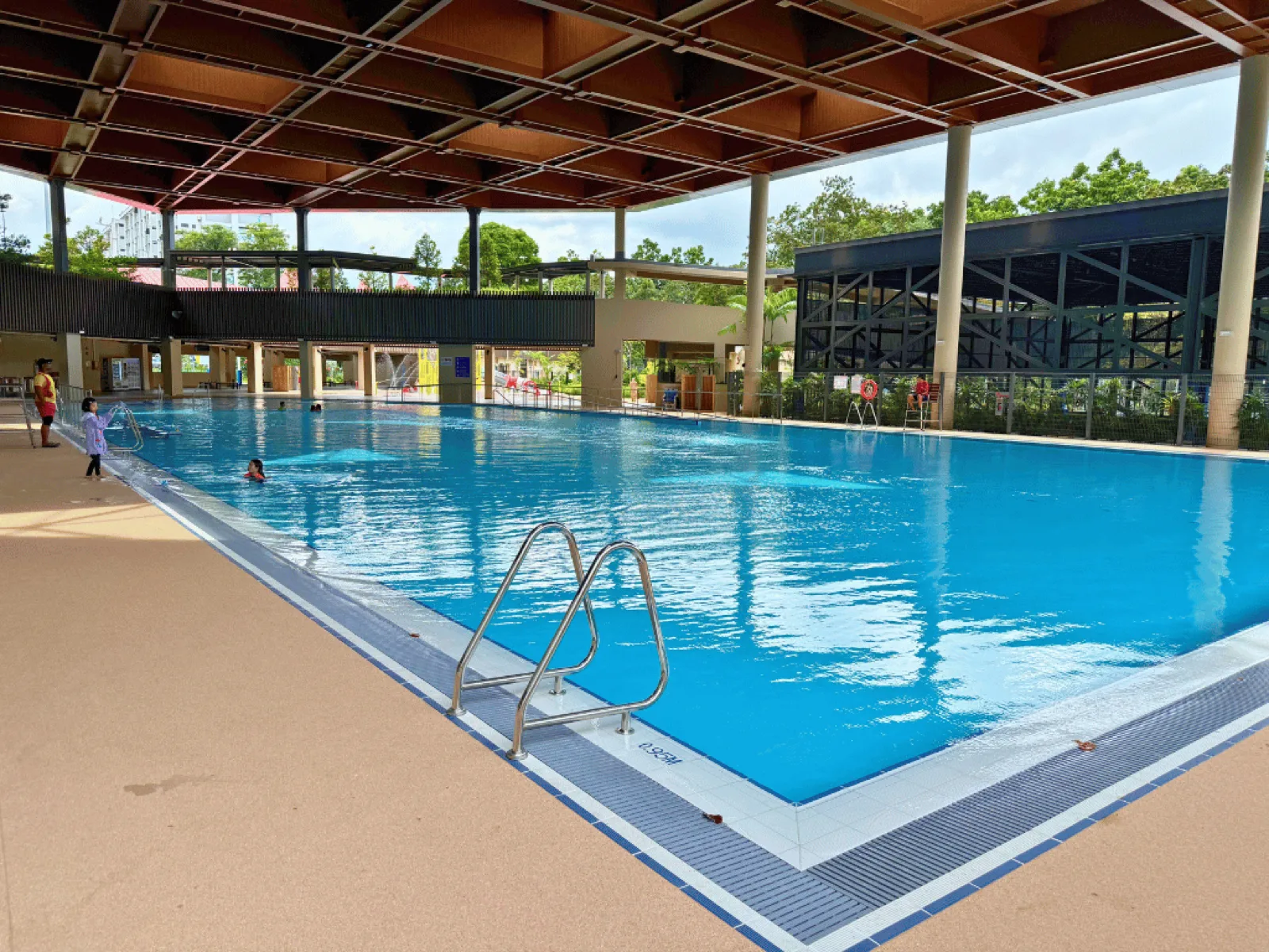 The pool at ActiveSG Sport Park @ Teck Ghee Swimming Complex