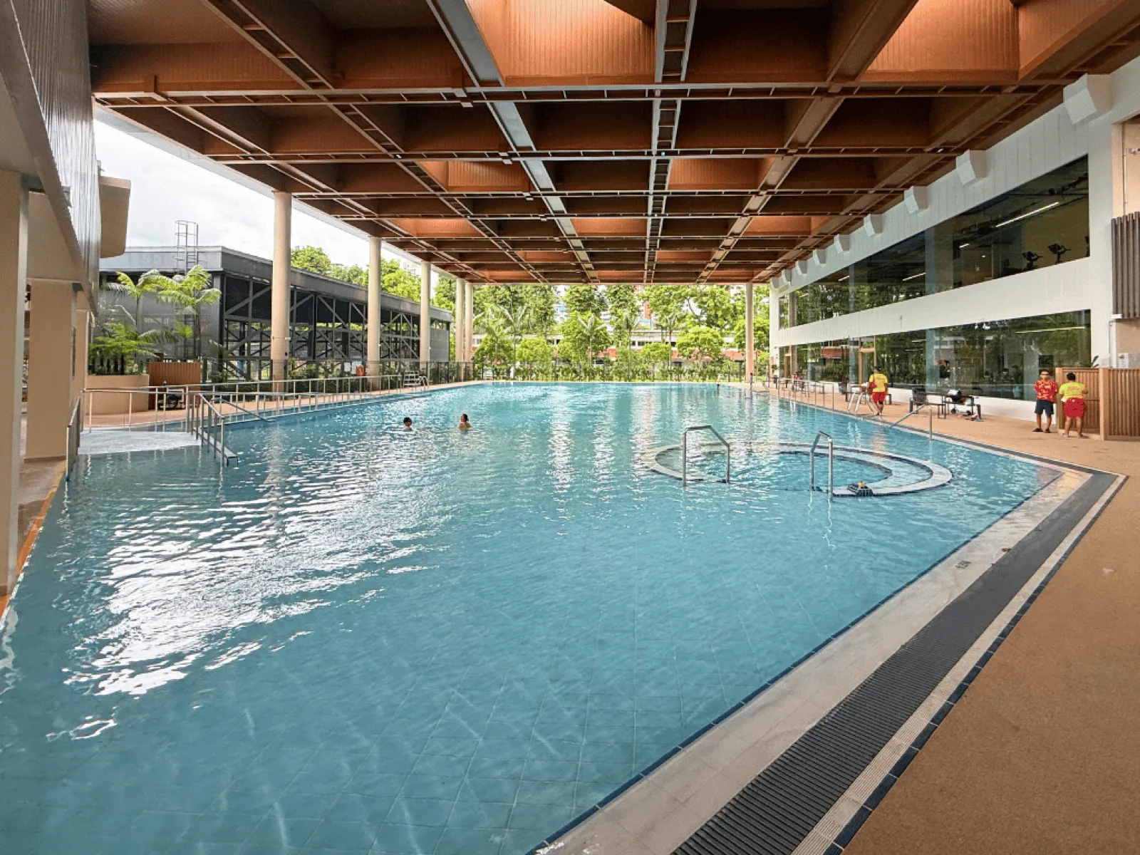 Sheltered pool at ActiveSG Sport Park @ Teck Ghee Swimming Complex