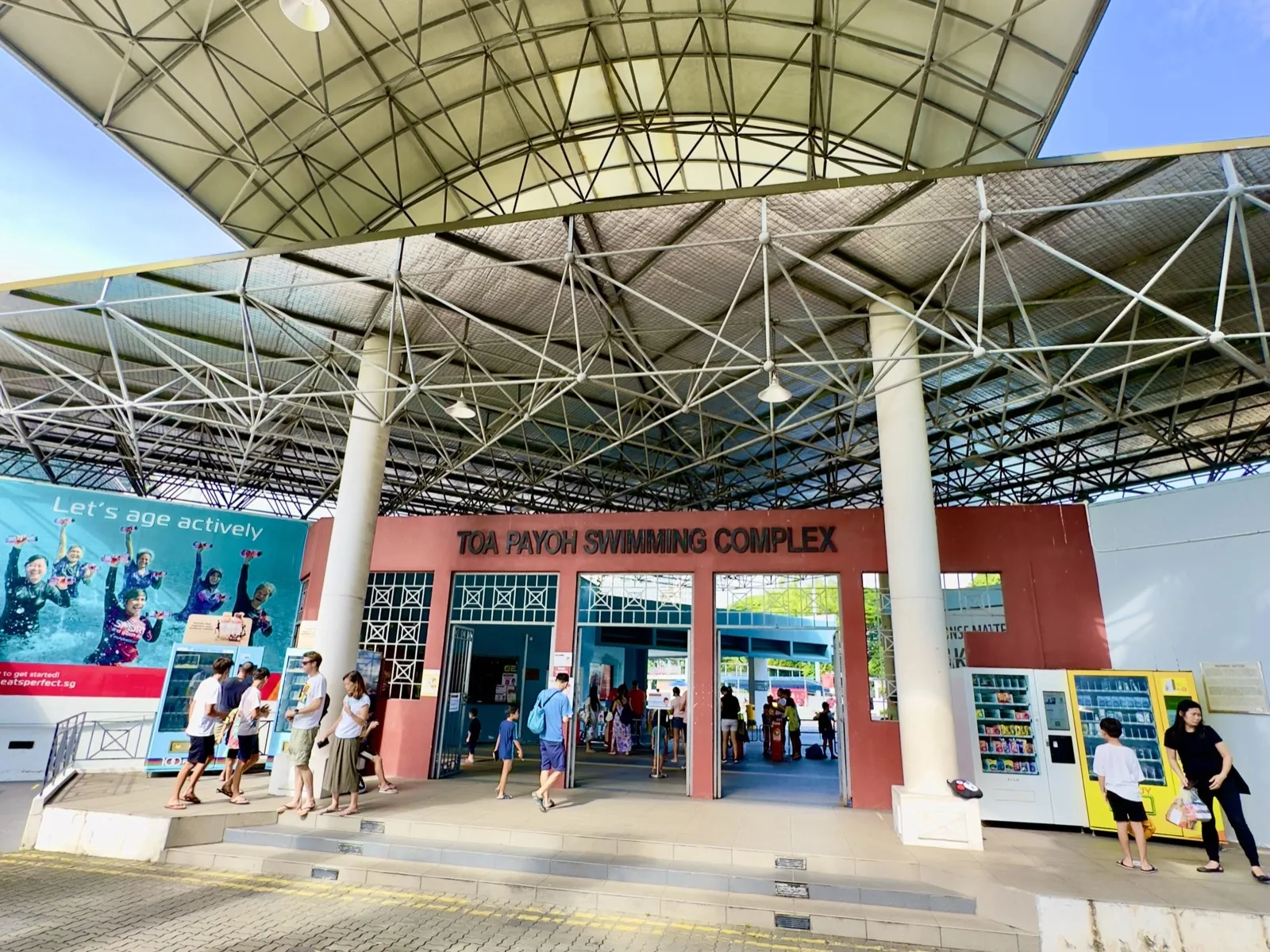 The pool at Toa Payoh Swimming Complex