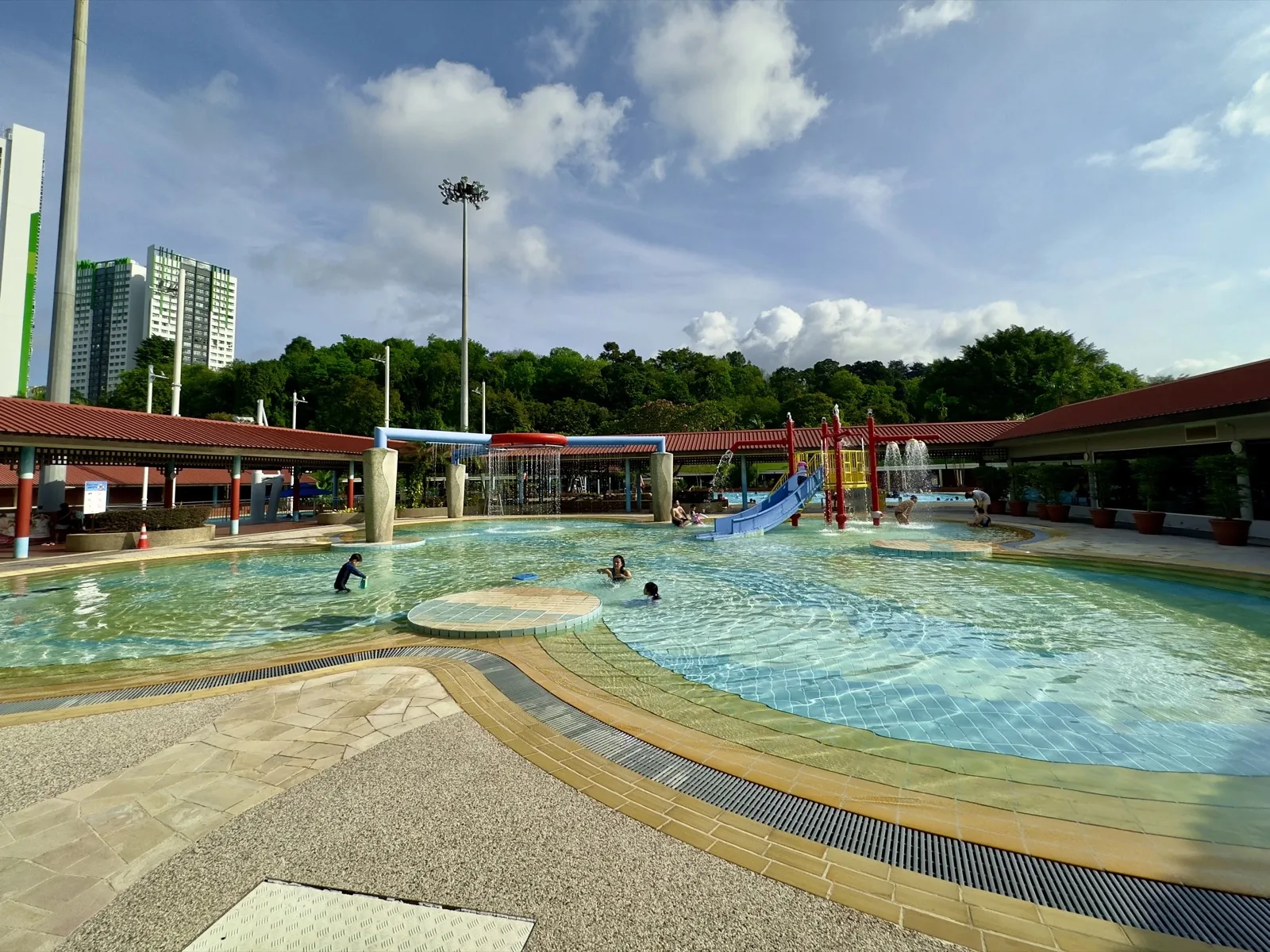 The pool at Woodlands Swimming Complex