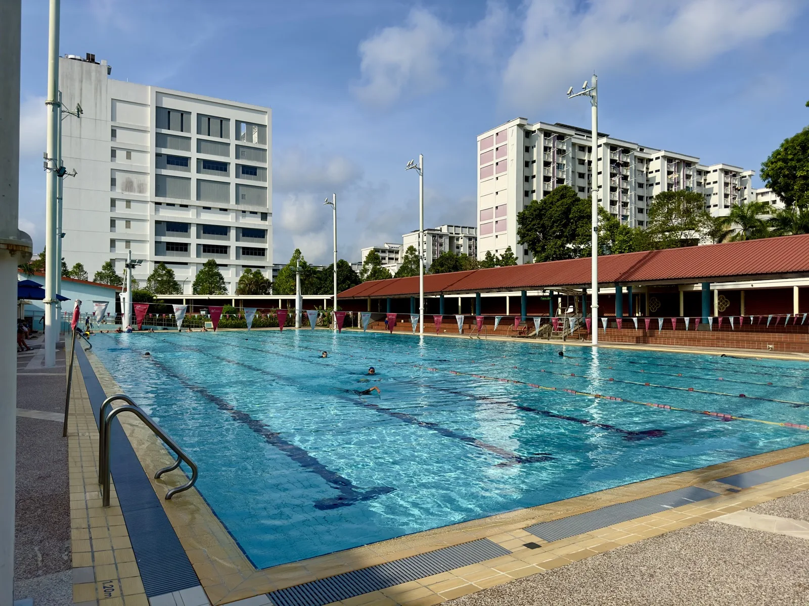 Lap pool at Woodlands Swimming Complex
