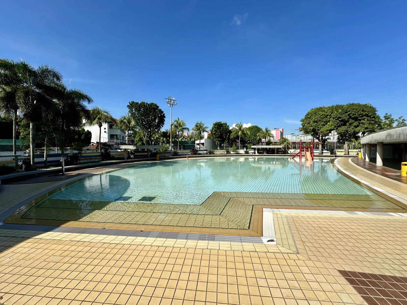 Outdoor pool at Yio Chu Kang Swimming Complex