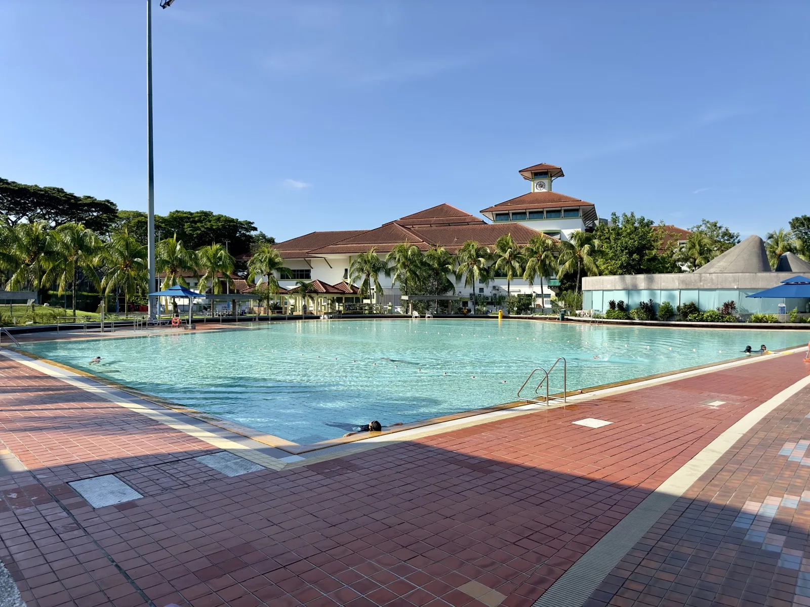 Pool deck at Yio Chu Kang Swimming Complex