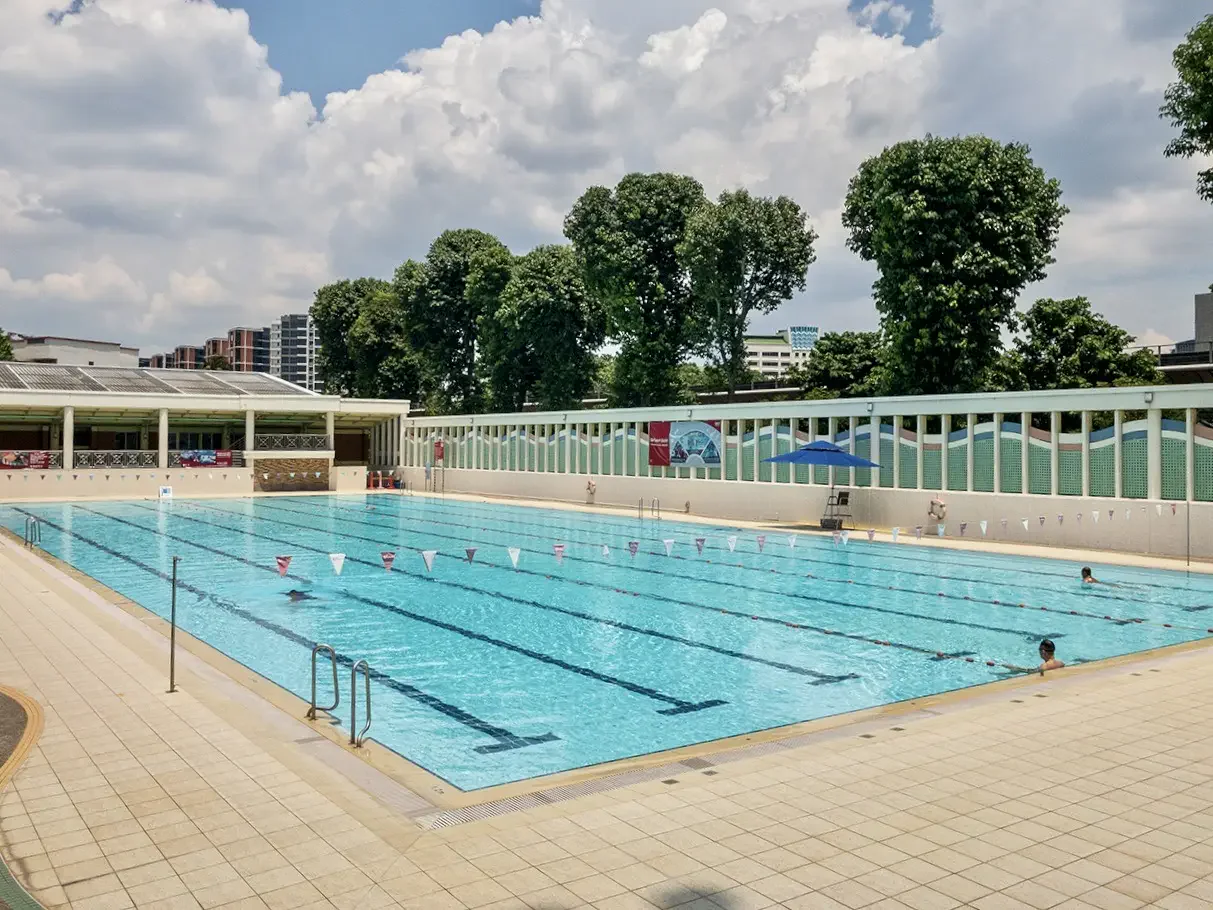Lap pool at Yishun Swimming Complex